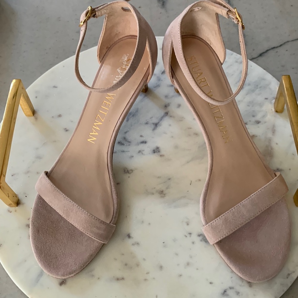 STUART WEITZMAN STRAP HEELS SANDALS